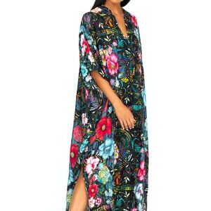Johnny Was Floral Peace Kaftan Size S/M